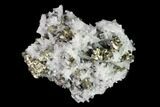 Pyrite, Sphalerite and Quartz Association - Peru #149581-1